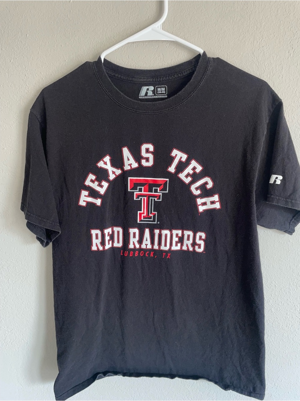 Russell Athletic Black Texas Tech Red Raiders Graphic Tee